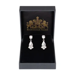 Crystal Decagon Earrings*Royal Collection Shop Online