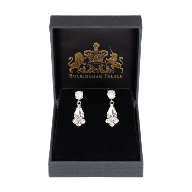 Crystal Decagon Earrings*Royal Collection Shop Online