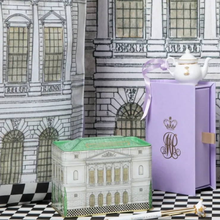 Queen Mary'S Dolls' House Fudge Tin*Royal Collection Shop New