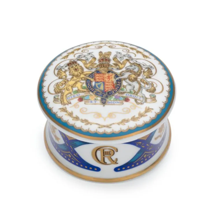 The Coronation Pillbox*Royal Collection Shop New